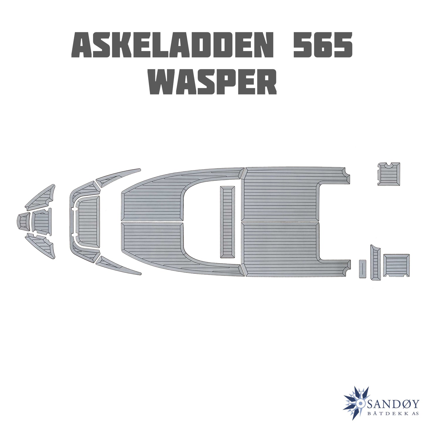 Foamdeck til Askeladden 565 Wasper oversikt