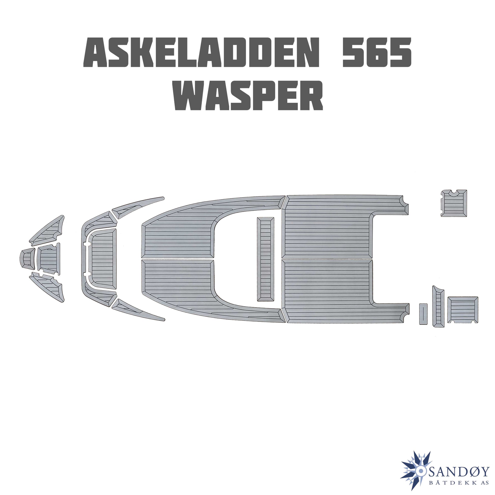 Foamdeck til Askeladden 565 Wasper oversikt