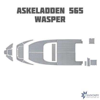 Foamdeck til Askeladden 565 Wasper oversikt