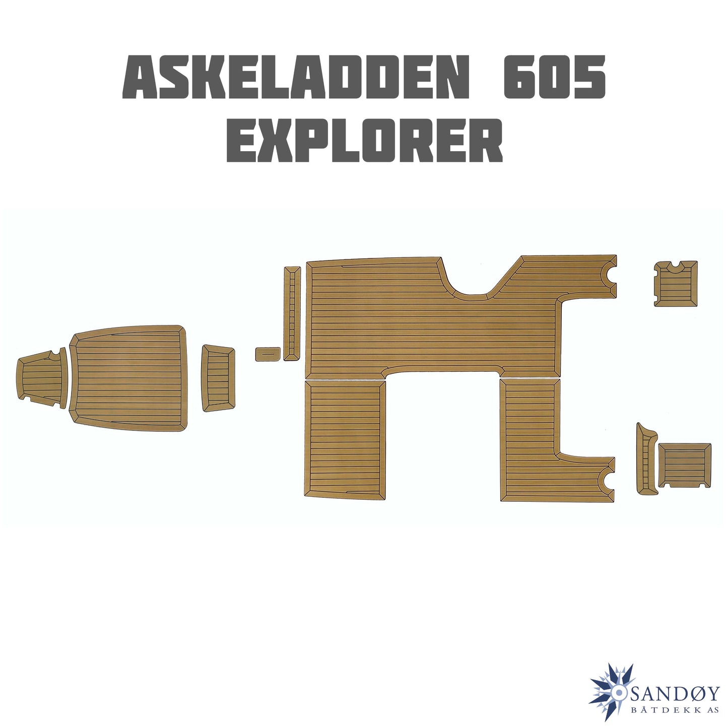 Foamdeck til Askeladden 605 Explorer oversikt
