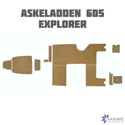Foamdeck til Askeladden 605 Explorer oversikt
