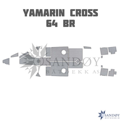 EVA Foamdeck til Yamarin Cross 64 BR fra Sandøy Båtdekk