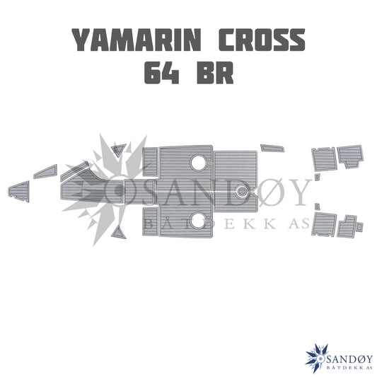 EVA Foamdeck til Yamarin Cross 64 BR fra Sandøy Båtdekk
