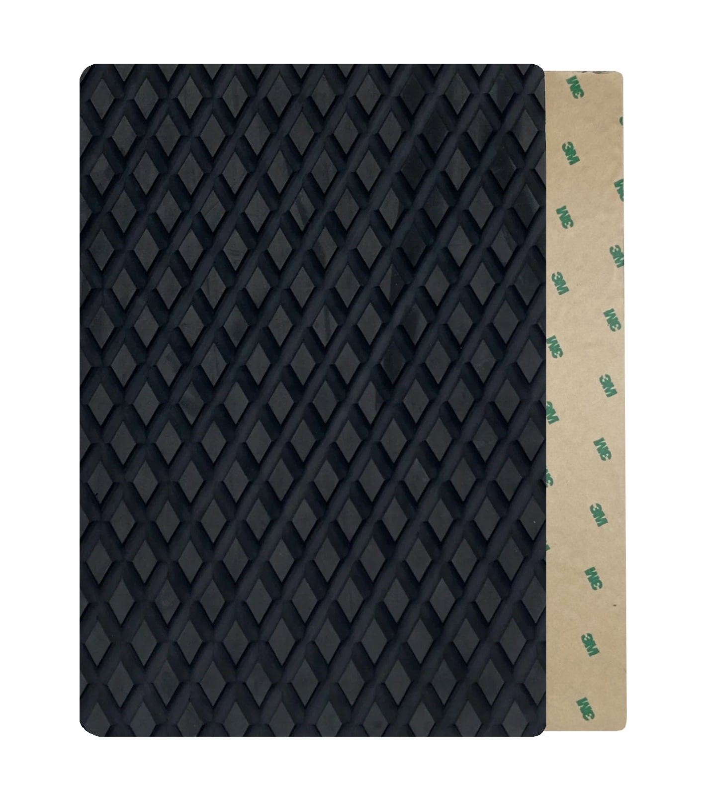 Foamdeckplater helformat - Sort med ruter
