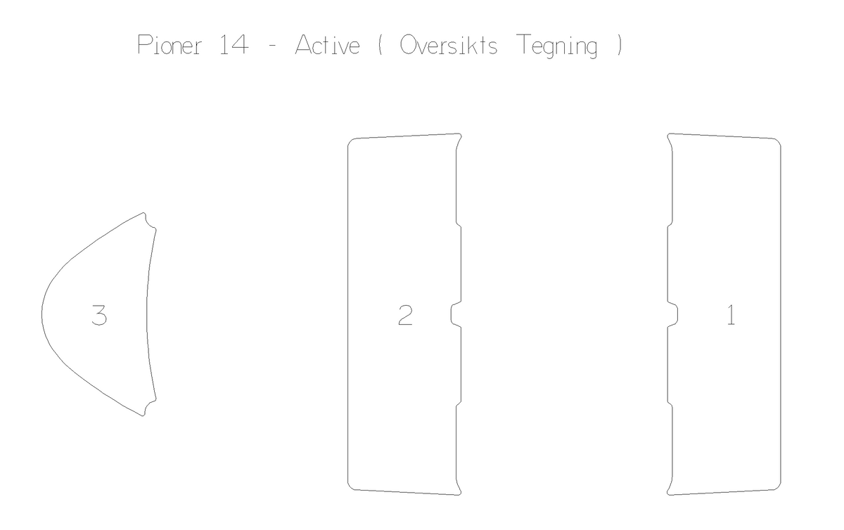 Pioner 14 Active – Foamdeck putesett 25mm