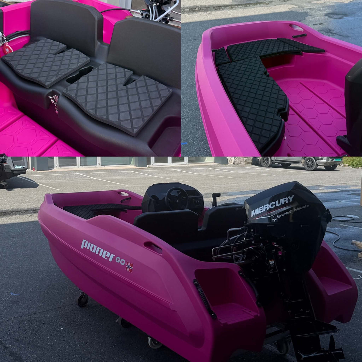 Pioner GO – Foamdeck putesett 25mm
