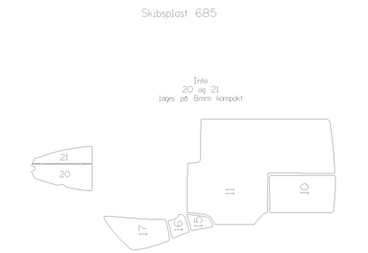 Skibsplast 685