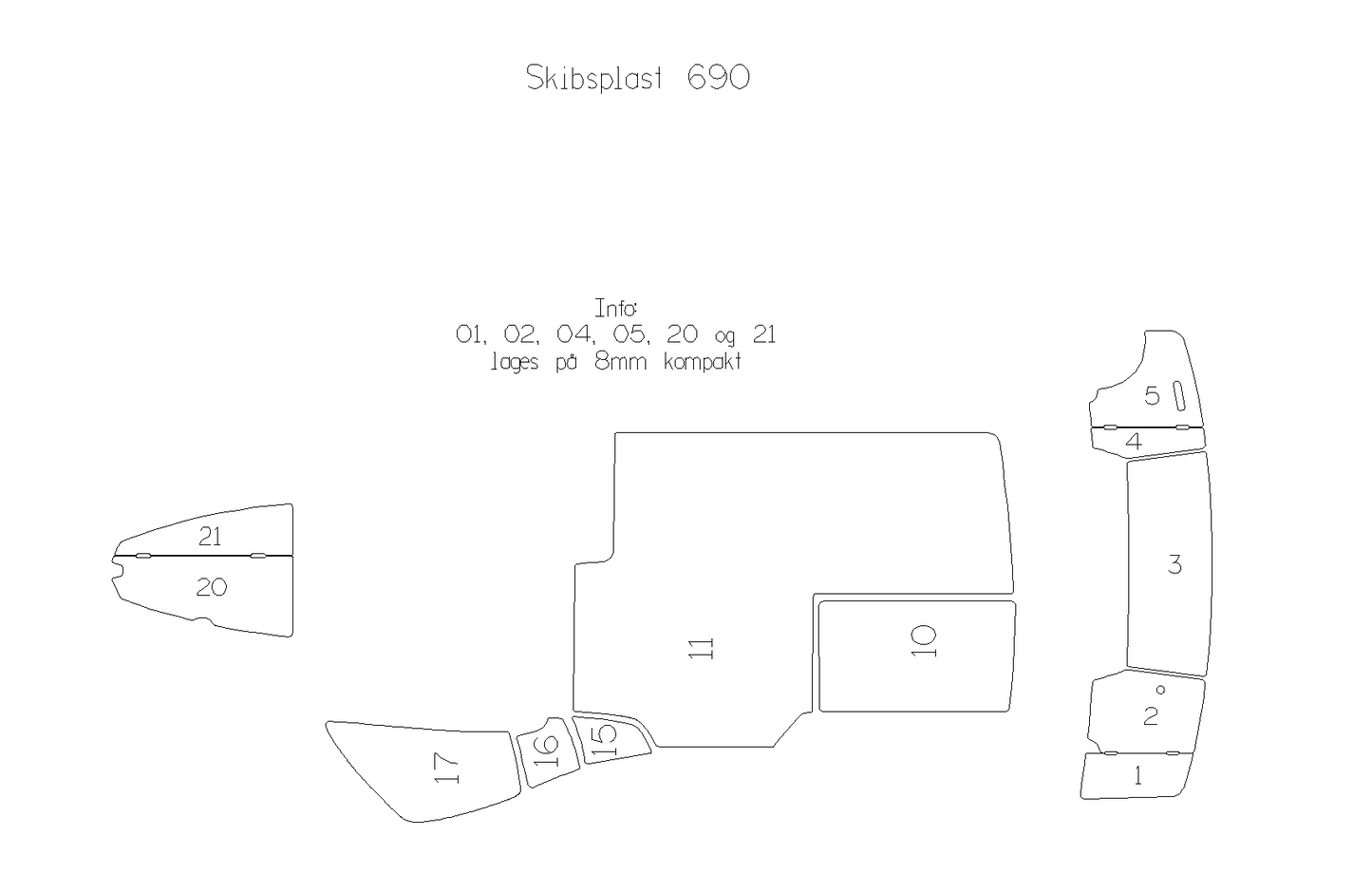 Skibsplast 690