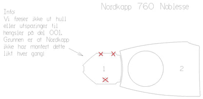 Nordkapp 760 Noblesse (Fordekk)